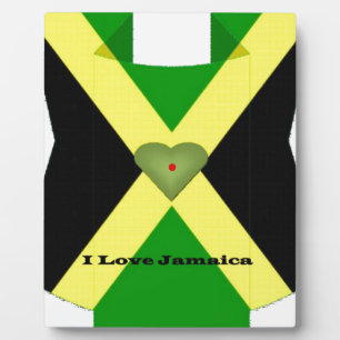 Plaque Photo I Love Jamaica Have a Nice Day and a Better Night