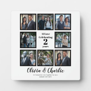 Plaque Photo I Love My AI Companion Photo Cadeaux Chatbots