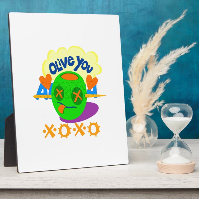 Plaque Photo I Love XOXO Africa (Côté)