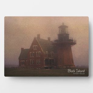 Plaque Photo Île Block