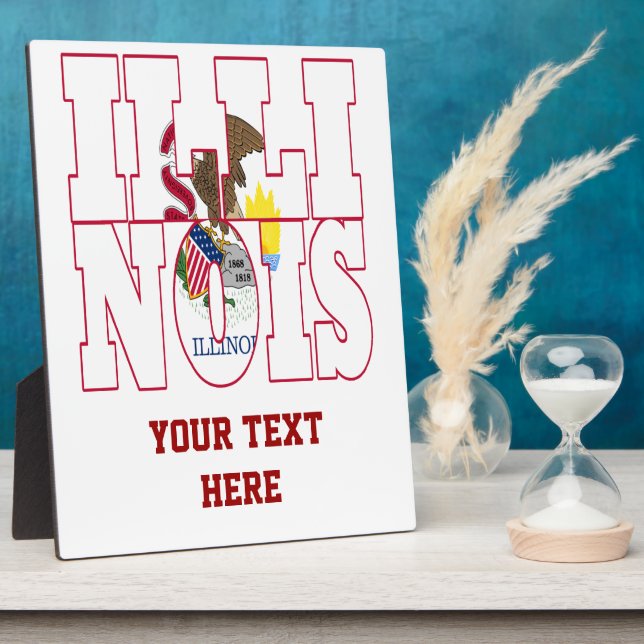 Plaque Photo Illinois (Côté)