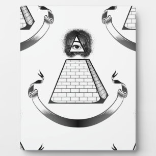 Plaque Photo illuminati
