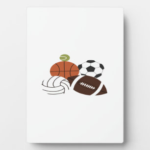 Plaque Photo illustration de balle de sport