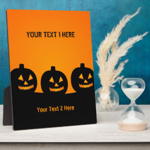 Plaque Photo Illustration d'Halloween