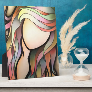 Plaque Photo Impression du canevas d'identité