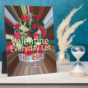 Plaque Photo Imprimer Saint-Valentin