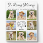 In Loving Memory Chien 11 Photo Collage Pet Memori