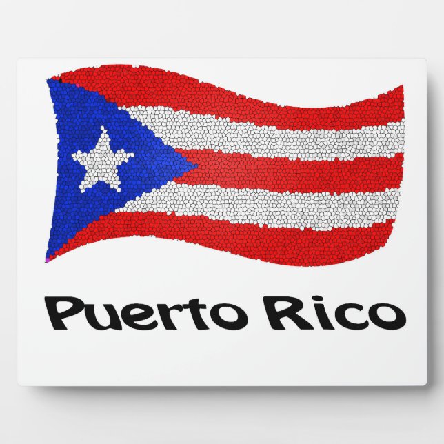 Plaque Photo Indicateur Porto Rico (Devant)
