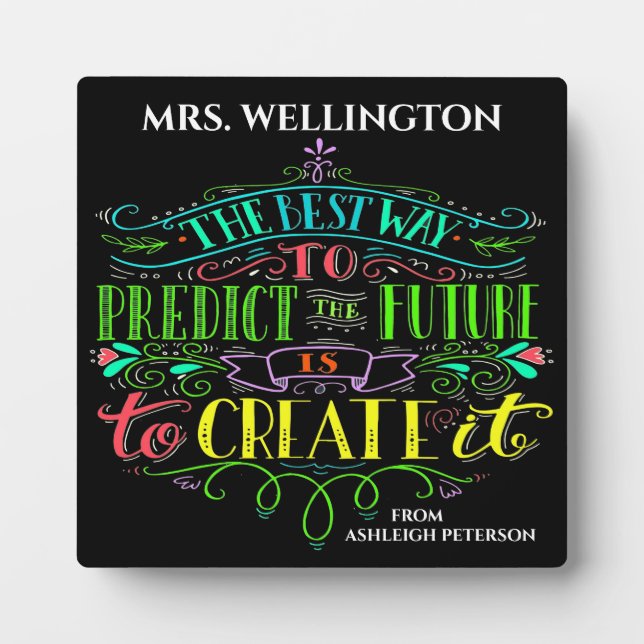 Plaque Photo Inspiration et motivation (Devant)