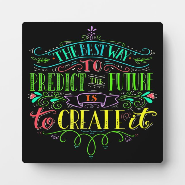 Plaque Photo Inspiration et motivation (Devant)