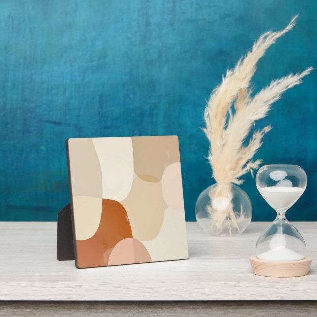 Plaque Photo Interverrouillage des tons de la Terre (Insitu)