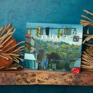 PLAQUE PHOTO ITHACA NEW YORK