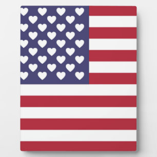 PLAQUE PHOTO J'AIME LES ÉTATS-UNIS D'AMÉRIQUE