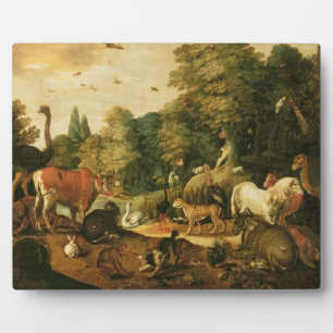 Plaque Photo Jardin d'Eden (huile sur toile)