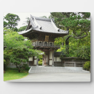 Plaque Photo Jardin japonais de thé à San Francisco
