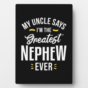 Plaque Photo Je Suis Le Plus Grand Nephew Jamais