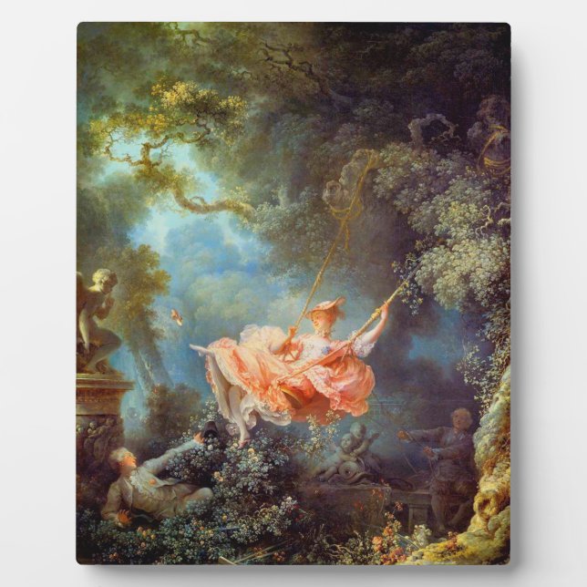 Plaque Photo Jean Honore Fragonard The Swing (Devant)