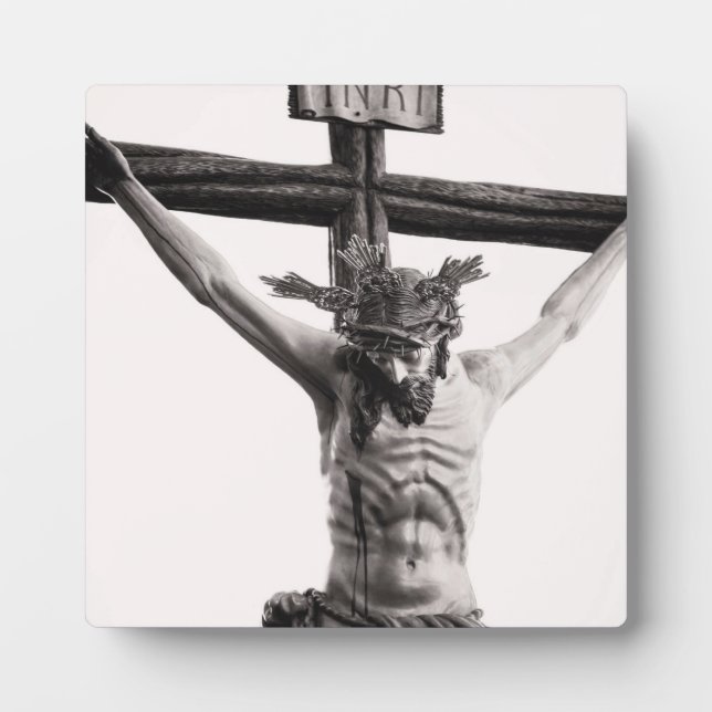 PLAQUE PHOTO JESUS CHRIST (Devant)