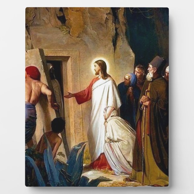 Plaque Photo jésus christ (Devant)