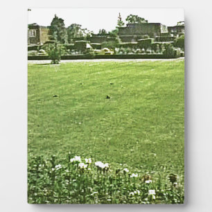 Plaque Photo jGibney Sur-Le-Vert de Stratford-sur-Avon