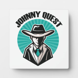 Plaque Photo Johnny Quest