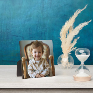Plaque Photo Joli Je T'Aime Tante Grand-Père Maman Grand-Mère