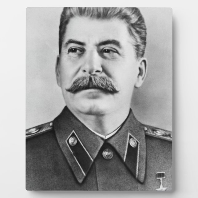 Plaque Photo Joseph Stalin (Devant)
