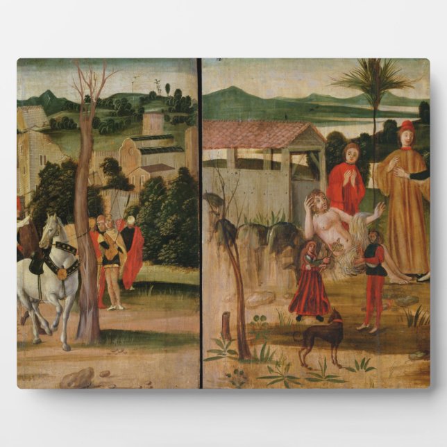 Plaque Photo Joshua aux murs de Jéricho (Devant)