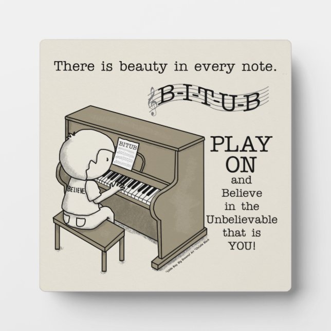 Plaque Photo Jouer sur (Devant)