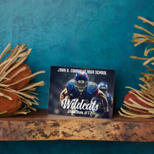 Plaque Photo Joueur de football professionnel