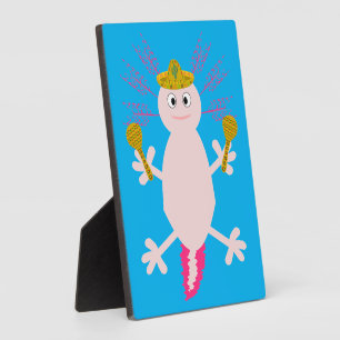Plaque Photo Jour de l'Axolotl mexicain mort