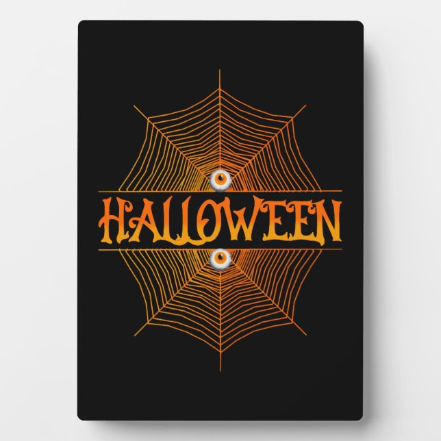 Plaque Photo Jour d'Halloween (Devant)