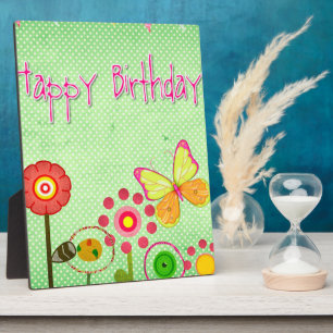 Plaque Photo Joyeux anniversaire