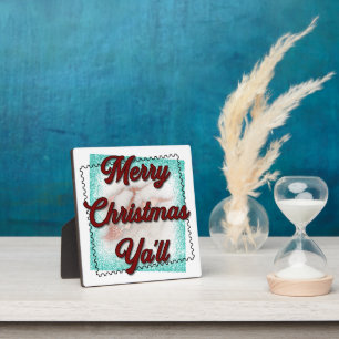 Plaque Photo Joyeux Noël