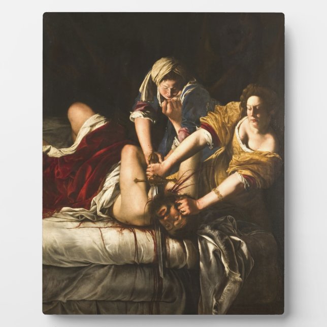 Plaque Photo Judith Slaying Holofernes (Devant)