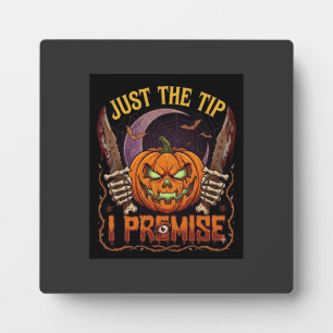 Plaque Photo Juste l'embout Prémisse Halloween Citrouille Coute