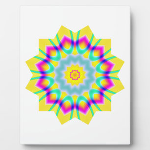 Plaque Photo Kaleidoscopic 260614(1)