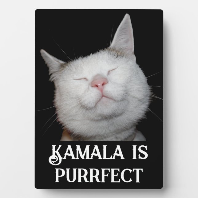 Plaque Photo Kamala est parfait (Devant)