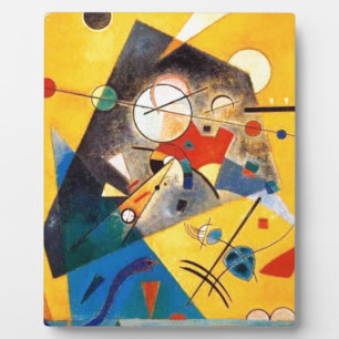 Plaque Photo Kandinsky Harmonie calme Art Abstrait