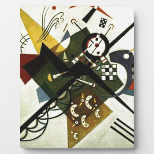 Plaque Photo Kandinsky Sur White II