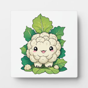 Plaque Photo Kawaii Chou-fleur