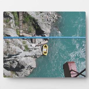 Plaque Photo Kawarau Bridge Bungy POV, Queenstown, Nouvelle-Zél