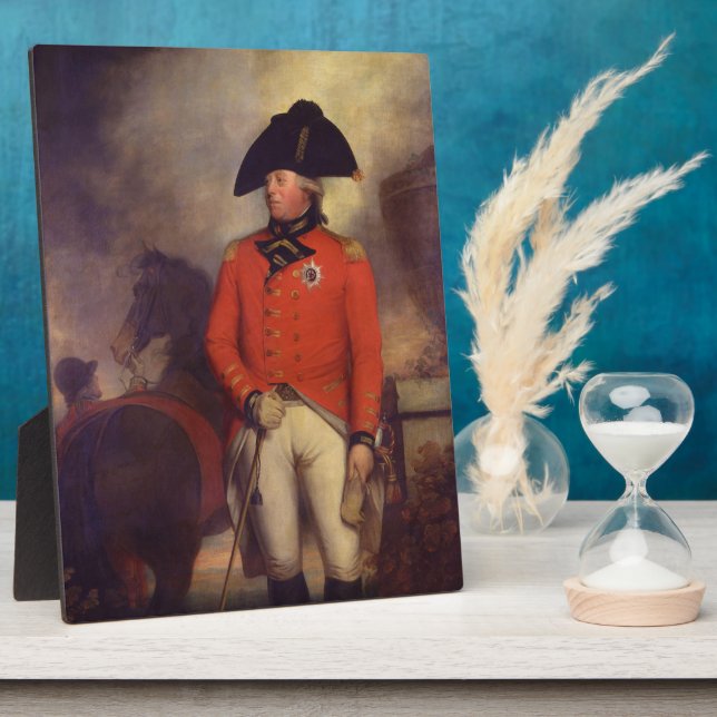 Plaque Photo King George III par Sir William Beechey (Côté)