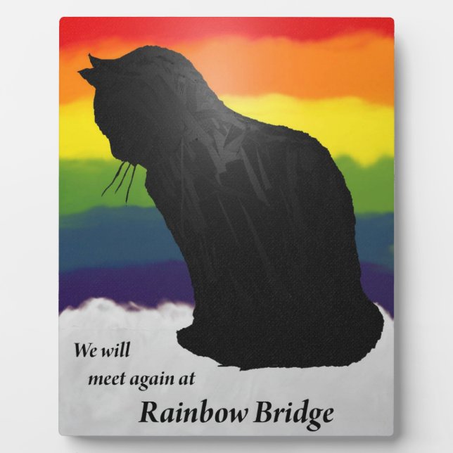 Plaque Photo Kitty à Rainbow Bridge (Devant)