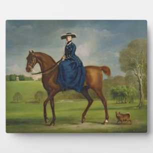 Plaque Photo La Comtesse de Coningsby in the Costume of the Ch