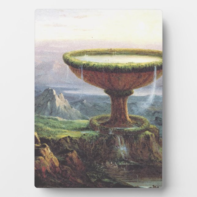 Plaque Photo La coupe du Titan par Thomas Cole (Devant)