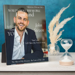 Plaque Photo La couverture du magazine le plus irrésistible du 