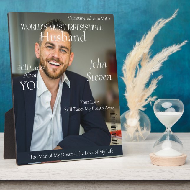 Plaque Photo La couverture du magazine le plus irrésistible du  (Côté)