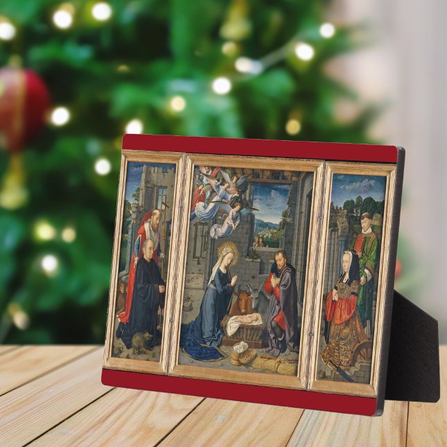 Plaque Photo La crèche Beau Noël Religieux (Créateur téléchargé)