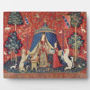 Plaque Photo La Dame et l'Unicorne : 'À mon seul désir'